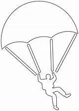 Shape Of Parachute  Free Printable Papercraft Templates sketch template