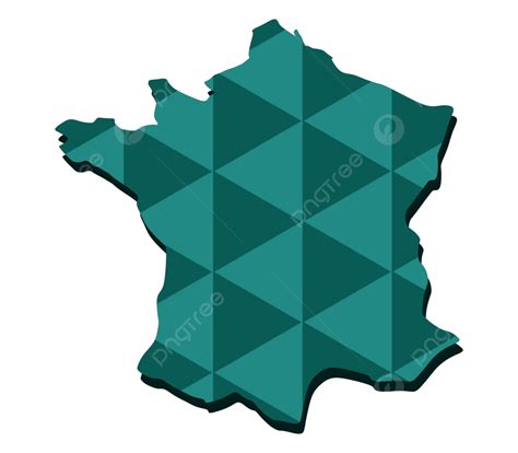 France Map Illustration Cartography Geography Vector, Illustration, Cartography, Geography PNG ...