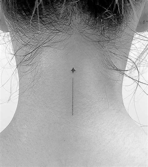 Minimal magic wand tattoo done by Mike Heine in Los Angeles | www ...