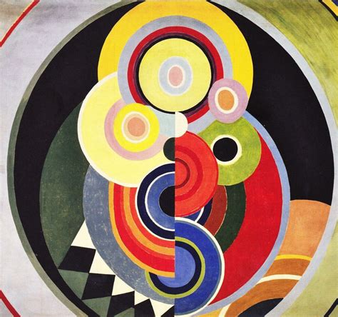 Rhythm, mural painting for the 15th Salon des Tuileries by Sonia Delaunay (1938) Sonia Delaunay ...