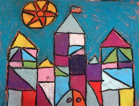 The Talking Walls: Paul Klee Cubism Castles!