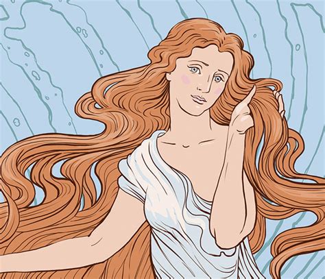 Aphrodite. Children's Book Illustration on Behance