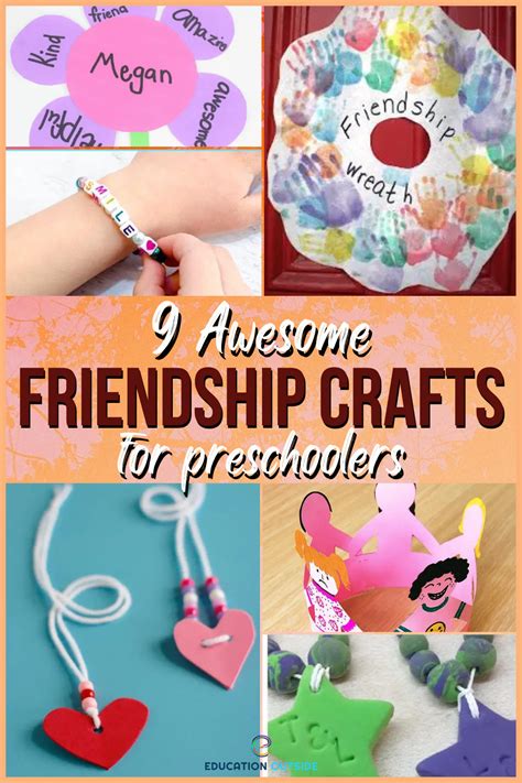 9 Awesome Friendship Crafts for Preschoolers - Education Outside ...