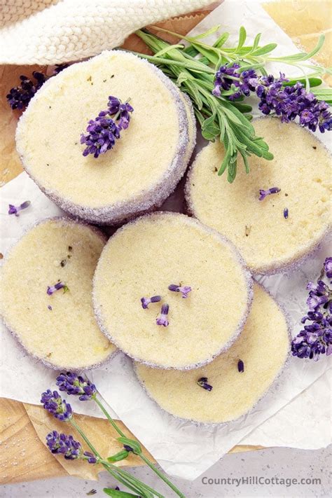 Lavender Cookies {Easy Lavender Shortbread Recipe}