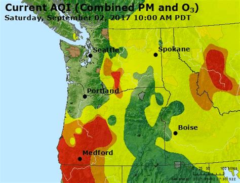 Poor air quality returns with the smoke-filled skies | KMTR