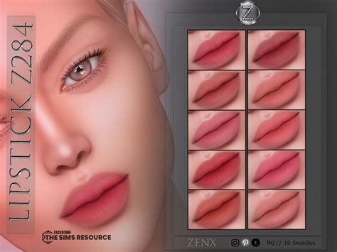 Sims 4 ZENX Lipstick