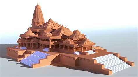 Ayodhya Ram Mandir 3D model | CGTrader