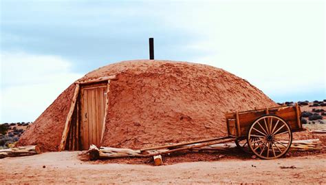 Navajo Summer Hogans