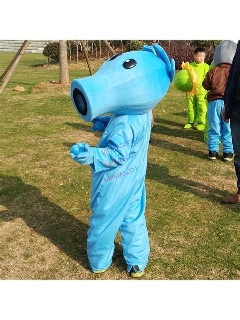 Pea Shooter Mascot Costume Fancy Dress Custom Cosplay Theme Mascotte ...