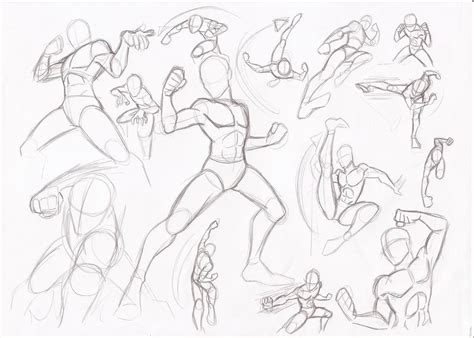 Male poses - fighting by RikuGloomy on DeviantArt | Drawing poses, Anime poses reference ...