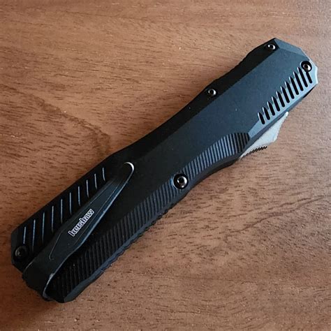 Kershaw Livewire 9000 DISKIN 20Cv/Ti SN0242 (from first drop) pocket wear on clip, never used to ...