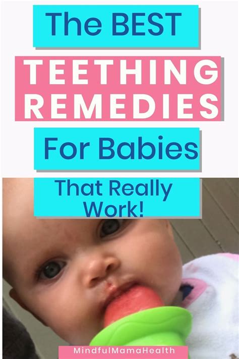 Home Teething Remedies for Babies and Toddlers - Mindful Mama Health in ...