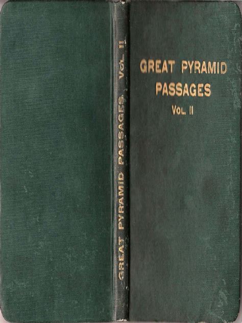 Great Pyramid Passages and Chambers Volume 2 by John Edgar and Morton Edgar, 1910 | Moses | Book ...