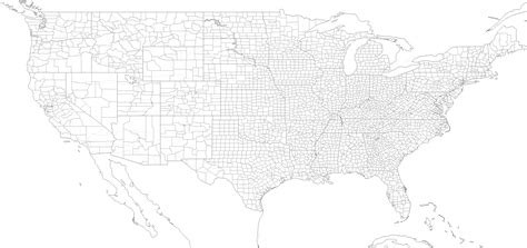 Free United States Map Black And White Printable, Download Free United ...