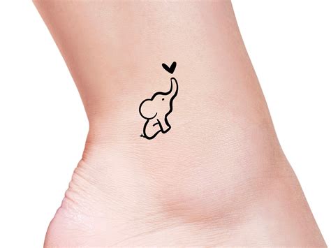 Cute Elephant Tattoos