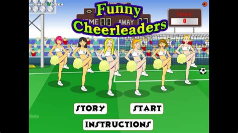 Funny Cheerleaders Game Walkthrough - YouTube