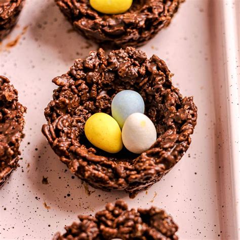 No-Bake Birds Nest Cookies (Only 3 Ingredients!) | Baked Abundance