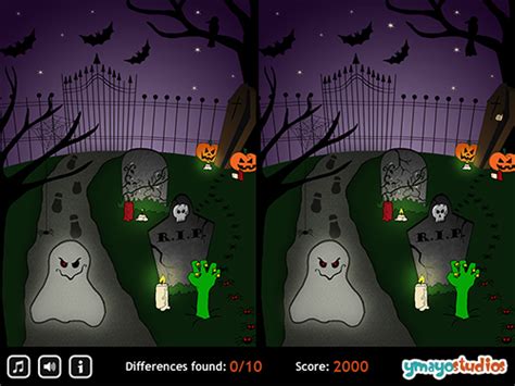 Best halloween spot the difference printable worksheet pictures for ...