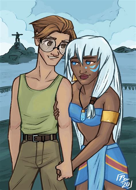 Atlantis The Lost Empire Kida And Milo