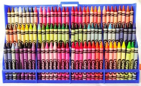 Crayola Plastic 96 Crayon Case w/ Vintage Crayons Box Retired Colors ...