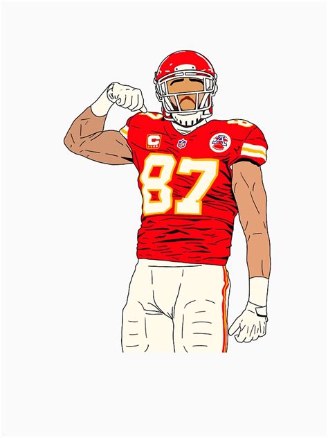 "Travis Kelce" T-shirt by egilbreth | Redbubble