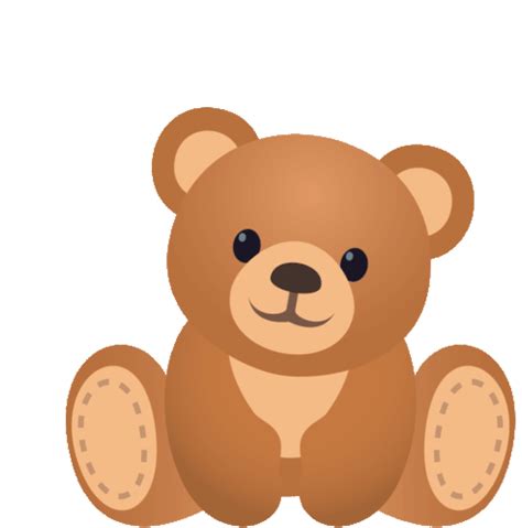 Teddy Bear Joypixels Sticker - Teddy Bear Joypixels Bear - Discover & Share GIFs