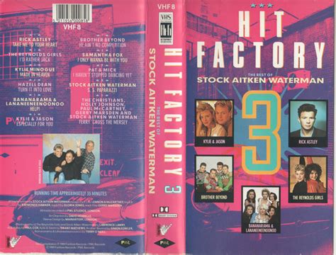 Hit Factory 3 The Best Of Stock, Aitken & Waterman (The Video) : Stock, Aitken & Waterman ...