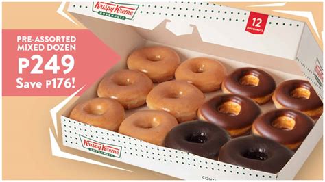 Get a dozen of Krispy Kreme donuts for ₱249 (save ₱176) | Sugbo.ph - Cebu