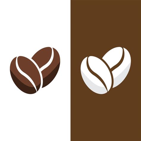 coffee bean icon vector 4665209 Vector Art at Vecteezy