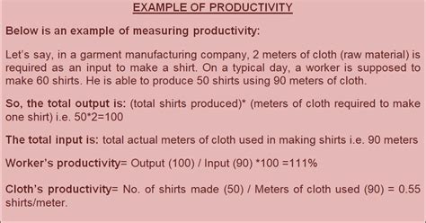 Productivity With Examples – StudiousGuy