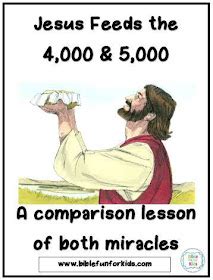 Bible Fun For Kids: Jesus Feeds the 4,000 and the 5,000