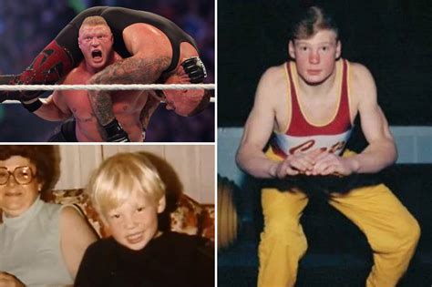 Brock Lesnar through-the-ages from angelic kid, to high-school ...