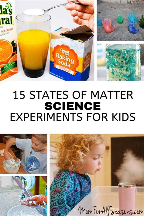 Science States of Matter Experiments | Free Homeschool Deals © | Matter ...