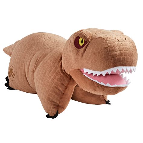 Pillow Pets Jurassic World Trex Dinosaur, 16" Stuffed Animal Plush Dino ...