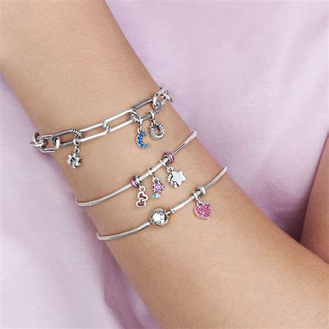 Pandora Me Slender Snake Chain Bracelet | Sterling silver | Pandora Canada