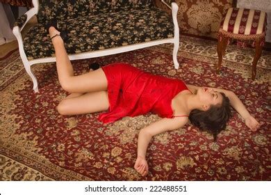 Crime Scene Simulation Lifeless Woman Luxurious Stock Photo 222488551 | Shutterstock