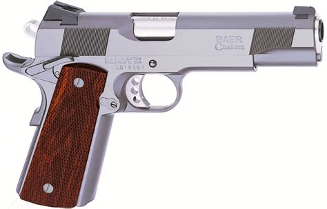 Les Baer 1911 Custom Carry Stainless .45 ACP with Night Sights | Sportsman's Outdoor Superstore