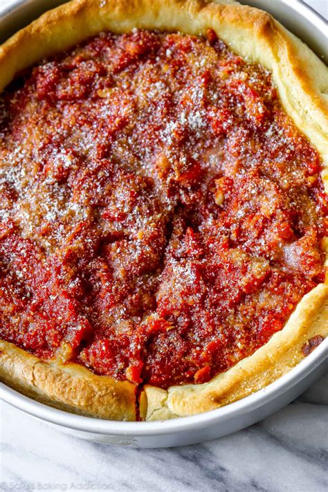 Chicago-Style Deep Dish Pizza With Italian Sausage, 42% OFF