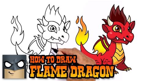 How to Draw Flame Dragon | Dragon City | Dragon city, City drawing, Dragon drawing