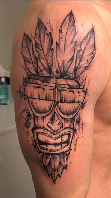 Aku Aku tattoo done today March 22 @Hamngatan tattoo in Falkenberg by Jocke Petersson : r/tattoos