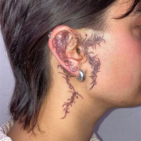 Share more than 86 mens behind ear ear tattoos latest - in.coedo.com.vn