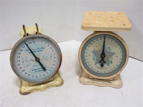 Albrecht Auctions | (2) Baby Scales