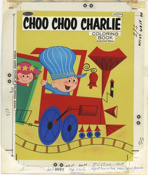 ComicConnect - CHOO CHOO CHARLIE COLORING BOOK Cover - VF: 8.0