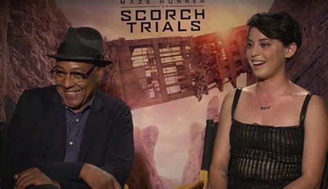 Giancarlo Esposito & Rosa Salazar Talk Maze Runner: The Scorch Trials