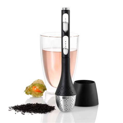 AdHoc Tea Egg - Tea Infuser With Rotatable Magnetic Hourglass Timer