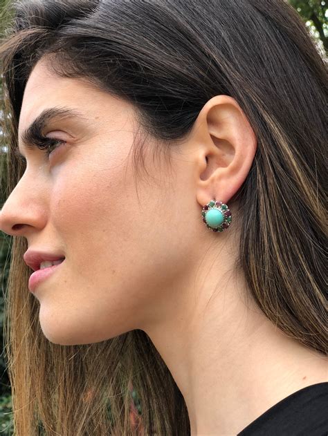 Aquamarine Earrings Natural Aquamarine Emerald Earrings | Etsy