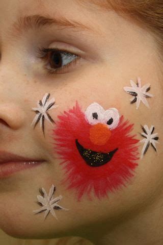 Elmo Face Painting at PaintingValley.com | Explore collection of Elmo Face Painting