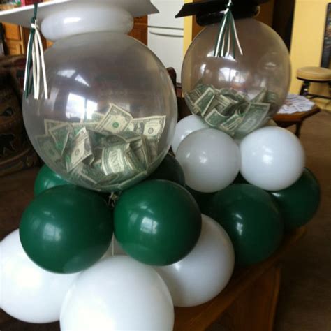 Pin by Faye Ori on My Style | Money balloon, Graduation balloons, Graduation decorations