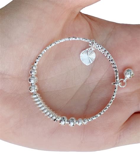 Silver Plated Baby Bracelet Baby Bracelet Silver Plated - Etsy