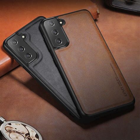 Luxury Leather Case For Samsung S24 Ultra S23 S22 S21 ultra S21FE S23FE S21 Plus Note 20 ultra ...